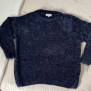 JessaKae Oversized Chenille Boyfriend Sweater